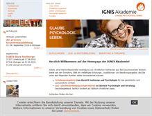 Tablet Screenshot of ignis.de