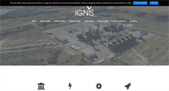 Desktop Screenshot of ignis.es